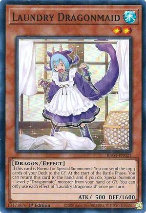 Laundry Dragonmaid [RA03-EN021] Super Rare - Trinity Hobby