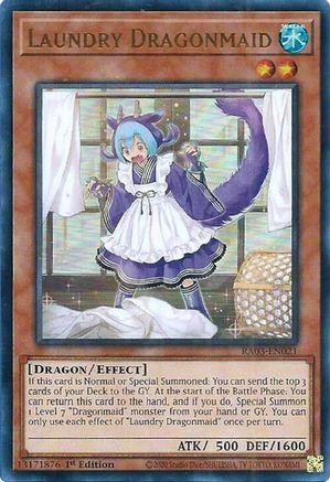 Laundry Dragonmaid (UR) [RA03-EN021] Ultra Rare - Trinity Hobby