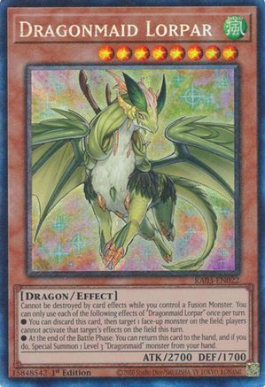 Dragonmaid Lorpar (CR) [RA03-EN022] Prismatic Collector's Rare - Trinity Hobby