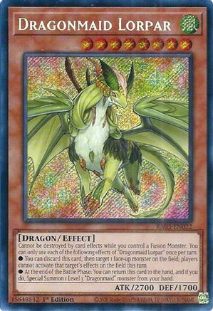Dragonmaid Lorpar (Secret Rare) [RA03-EN022] Secret Rare - Trinity Hobby
