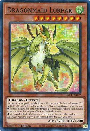 Dragonmaid Lorpar [RA03-EN022] Super Rare - Trinity Hobby