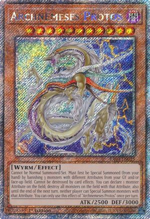 Archnemeses Protos (Platinum Secret Rare) [RA03-EN023] Platinum Secret Rare - Trinity Hobby
