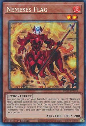 Nemeses Flag (CR) [RA03-EN024] Prismatic Collector's Rare - Trinity Hobby