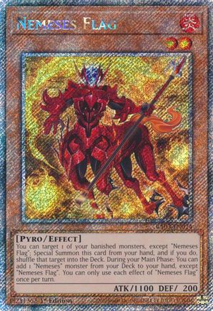 Nemeses Flag (Platinum Secret Rare) [RA03-EN024] Platinum Secret Rare - Trinity Hobby