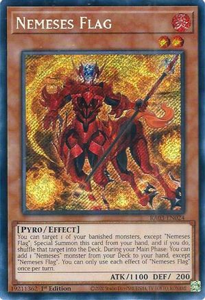 Nemeses Flag (Secret Rare) [RA03-EN024] Secret Rare - Trinity Hobby