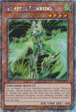 Nemeses Corridor (Platinum Secret Rare) [RA03-EN025] Platinum Secret Rare - Trinity Hobby