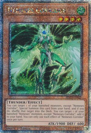 Nemeses Corridor (Quarter Century Secret Rare) [RA03-EN025] Quarter Century Secret Rare - Trinity Hobby