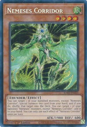 Nemeses Corridor (Secret Rare) [RA03-EN025] Secret Rare - Trinity Hobby