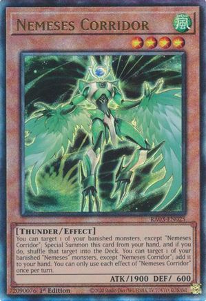Nemeses Corridor (UTR) [RA03-EN025] Prismatic Ultimate Rare - Trinity Hobby