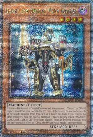 Girsu, the Orcust Mekk-Knight (Quarter Century Secret Rare) [RA03-EN026] Quarter Century Secret Rare - Trinity Hobby