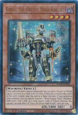 Girsu, the Orcust Mekk-Knight (UR) [RA03-EN026] Ultra Rare - Trinity Hobby