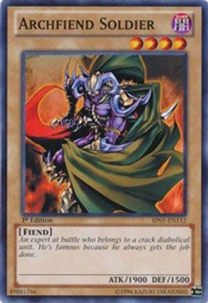 Archfiend Soldier [BP01-EN112] Common - Trinity Hobby