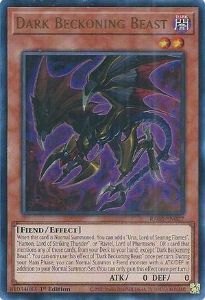 Dark Beckoning Beast (UR) [RA03-EN027] Ultra Rare - Trinity Hobby