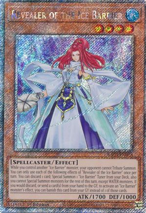 Revealer of the Ice Barrier (Platinum Secret Rare) [RA03-EN028] Platinum Secret Rare - Trinity Hobby