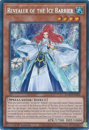 Revealer of the Ice Barrier (Secret Rare) [RA03-EN028] Secret Rare - Trinity Hobby