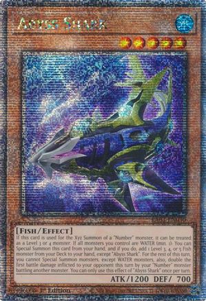 Abyss Shark (Quarter Century Secret Rare) [RA03-EN030] Quarter Century Secret Rare - Trinity Hobby