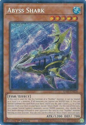 Abyss Shark (Secret Rare) [RA03-EN030] Secret Rare - Trinity Hobby