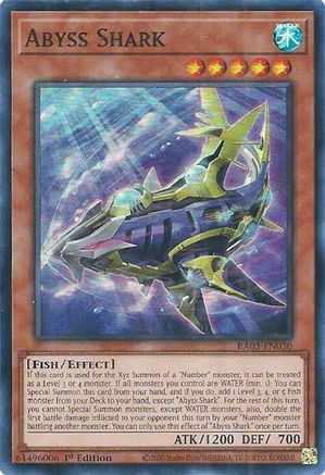 Abyss Shark [RA03-EN030] Super Rare - Trinity Hobby