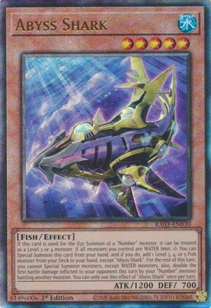 Abyss Shark (UTR) [RA03-EN030] Prismatic Ultimate Rare - Trinity Hobby