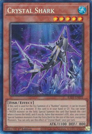 Crystal Shark (CR) [RA03-EN031] Prismatic Collector's Rare - Trinity Hobby