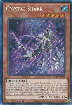 Crystal Shark (Secret Rare) [RA03-EN031] Secret Rare - Trinity Hobby