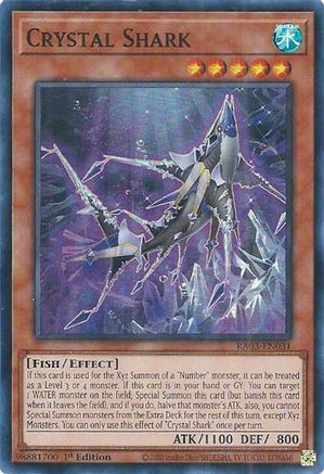 Crystal Shark [RA03-EN031] Super Rare - Trinity Hobby