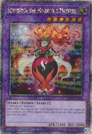 Schuberta the Melodious Maestra (Quarter Century Secret Rare) [RA03-EN034] Quarter Century Secret Rare - Trinity Hobby