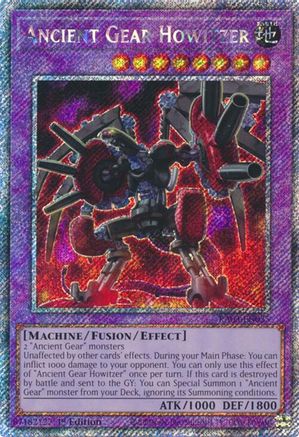 Ancient Gear Howitzer (Platinum Secret Rare) [RA03-EN035] Platinum Secret Rare - Trinity Hobby