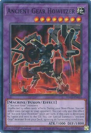 Ancient Gear Howitzer [RA03-EN035] Super Rare - Trinity Hobby