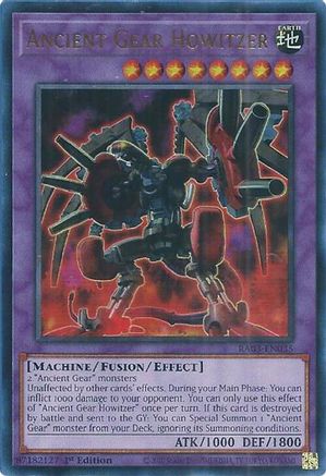 Ancient Gear Howitzer (UR) [RA03-EN035] Ultra Rare - Trinity Hobby
