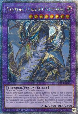 Thunder Dragon Colossus (Quarter Century Secret Rare) [RA03-EN036] Quarter Century Secret Rare - Trinity Hobby