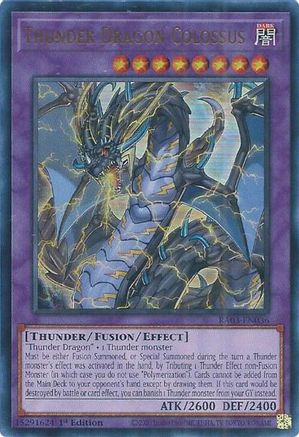 Thunder Dragon Colossus (UR) [RA03-EN036] Ultra Rare - Trinity Hobby
