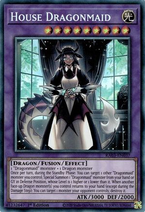 House Dragonmaid (CR) [RA03-EN037] Prismatic Collector's Rare - Trinity Hobby