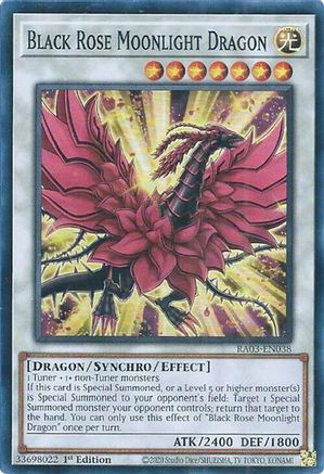 Black Rose Moonlight Dragon [RA03-EN038] Super Rare - Trinity Hobby