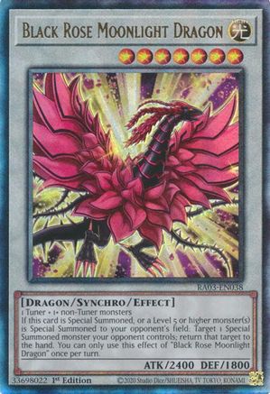 Black Rose Moonlight Dragon (UTR) [RA03-EN038] Prismatic Ultimate Rare - Trinity Hobby