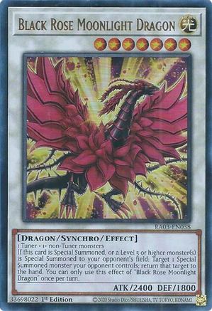 Black Rose Moonlight Dragon (UR) [RA03-EN038] Ultra Rare - Trinity Hobby