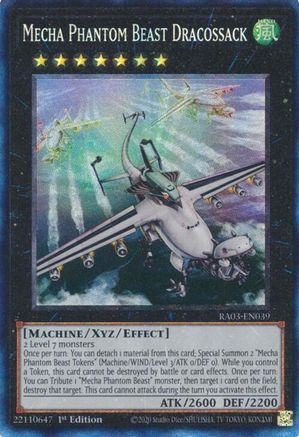 Mecha Phantom Beast Dracossack (CR) [RA03-EN039] Prismatic Collector's Rare - Trinity Hobby