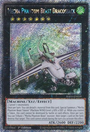 Mecha Phantom Beast Dracossack (Platinum Secret Rare) [RA03-EN039] Platinum Secret Rare - Trinity Hobby