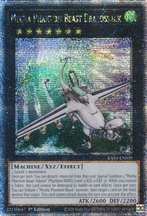 Mecha Phantom Beast Dracossack (Quarter Century Secret Rare) [RA03-EN039] Quarter Century Secret Rare - Trinity Hobby
