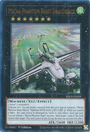 Mecha Phantom Beast Dracossack (UR) [RA03-EN039] Ultra Rare - Trinity Hobby
