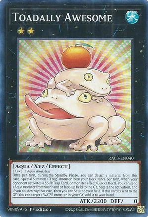 Toadally Awesome [RA03-EN040] Super Rare - Trinity Hobby
