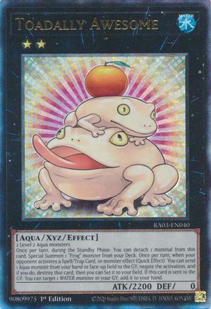 Toadally Awesome (UTR) [RA03-EN040] Prismatic Ultimate Rare - Trinity Hobby
