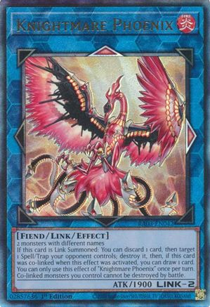 Knightmare Phoenix (UTR) [RA03-EN042] Prismatic Ultimate Rare - Trinity Hobby
