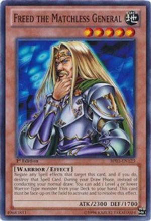 Freed the Matchless General [BP01-EN123] Common - Trinity Hobby