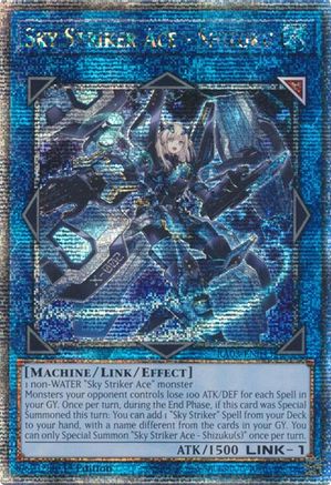 Sky Striker Ace - Shizuku (Quarter Century Secret Rare) [RA03-EN043] Quarter Century Secret Rare - Trinity Hobby