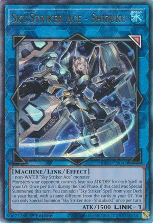 Sky Striker Ace - Shizuku (UTR) [RA03-EN043] Prismatic Ultimate Rare - Trinity Hobby