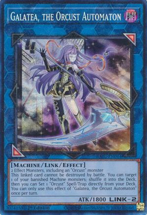 Galatea, the Orcust Automaton (CR) [RA03-EN044] Prismatic Collector's Rare - Trinity Hobby