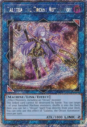 Galatea, the Orcust Automaton (Platinum Secret Rare) [RA03-EN044] Platinum Secret Rare - Trinity Hobby