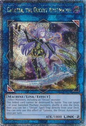 Galatea, the Orcust Automaton (Quarter Century Secret Rare) [RA03-EN044] Quarter Century Secret Rare - Trinity Hobby