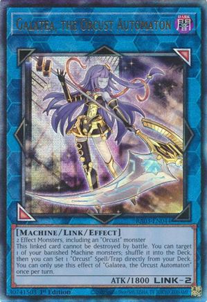 Galatea, the Orcust Automaton (UTR) [RA03-EN044] Prismatic Ultimate Rare - Trinity Hobby